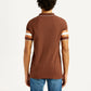 Men's Pure Cotton Slim Fit Polo T-shirt - Back View