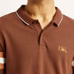 Men's Pure Cotton Slim Fit Polo T-shirt - Detail View