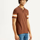Men's Pure Cotton Slim Fit Polo T-shirt - Side View