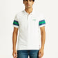 Men's Pure Cotton Slim Fit Polo T-shirt - Front View