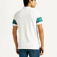 Men's Pure Cotton Slim Fit Polo T-shirt - Back View