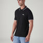 Men's Logo Printed Slim Fit Pique Polo T-Shirt - Side View