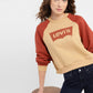 Women's Brand Logo Round Neck Sweatshirt