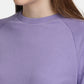 Women's Solid Round Neck Sweatshirt