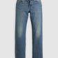 Women's 501'90s Dark Indigo Straight Fit Mid Rise Jeans - Front View