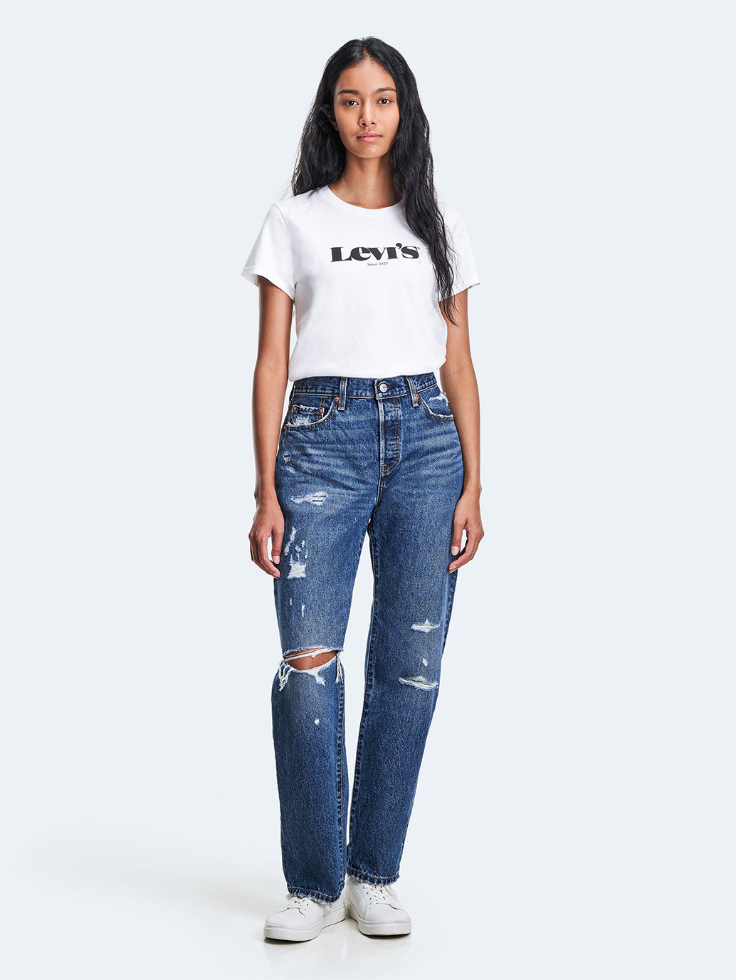 Women's High Rise 501' 90 Regular Fit Jeans
