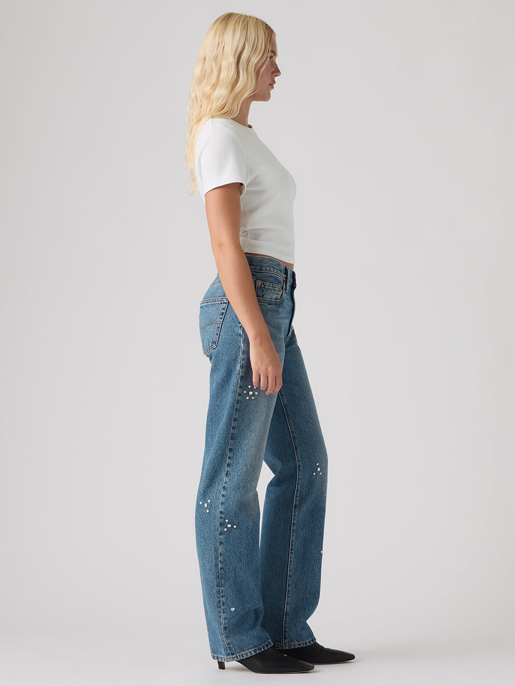 Levi's® Women's 501® '90s Redloop Jeans - Side View