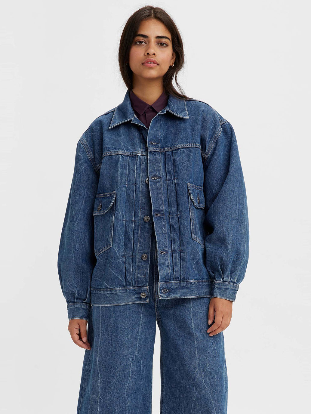 Women's Crafted Tucked Type II Trucker Jacket – Levis India Store