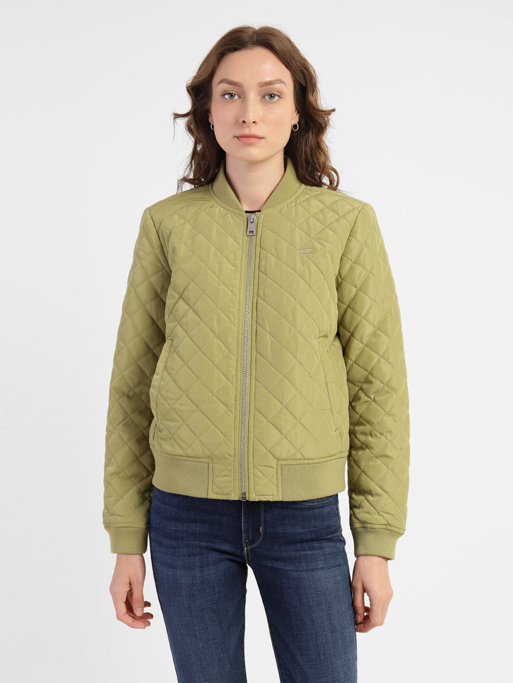 Women's Quilted Collar Neck Jackets
