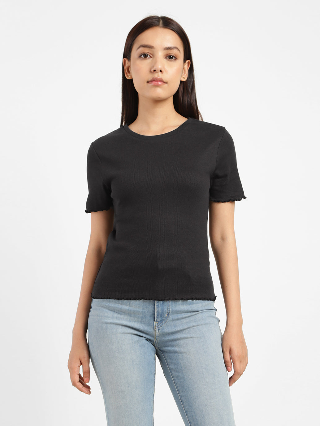 Women's Solid Regular Fit Top