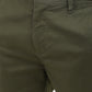 Men's Green Tapered Fit Shorts