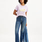 Women's Blue Wedgie Straight Fit Mid Rise Jeans - 88deb49e-1988-47b4-8865-f79c21d9677a View