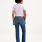 Women's Blue Wedgie Straight Fit Mid Rise Jeans - f4f544b9-2cff-43d6-b4ac-fe068d6ad317 View
