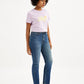 Women's Blue Wedgie Straight Fit Mid Rise Jeans - aed87dc8-806e-4ed1-b614-f16a7d7b34b9 View