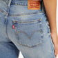 Women's Blue Wedgie Straight Fit Mid Rise Jeans - 04690eda-9773-412e-bed8-a597e5ff7bd5 View