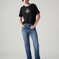 Women's Blue Wedgie Straight Fit High Rise Jeans - Styleshot View