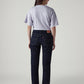 Women's Dark Indigo Wedgie Straight Fit High Rise Jeans - Back View