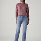 Women's Light Blue Wedgie Straight Fit High Rise Jeans - Front View