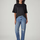 Women's Blue Wedgie Straight Fit High Rise Jeans - 20 View