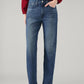 Women's Blue Wedgie Straight Fit High Rise Jeans - Front View