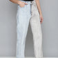 Levi's x Deepika Padukone Dual Coloured High Loose Jeans