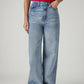 Women's Light Indigo Loose Fit High Rise Jeans - 911364f5-f227-4f28-8978-eb6f83187c9e View
