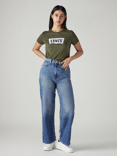 levi's Women's Blue Loose Fit High Rise Jeans-picture-48