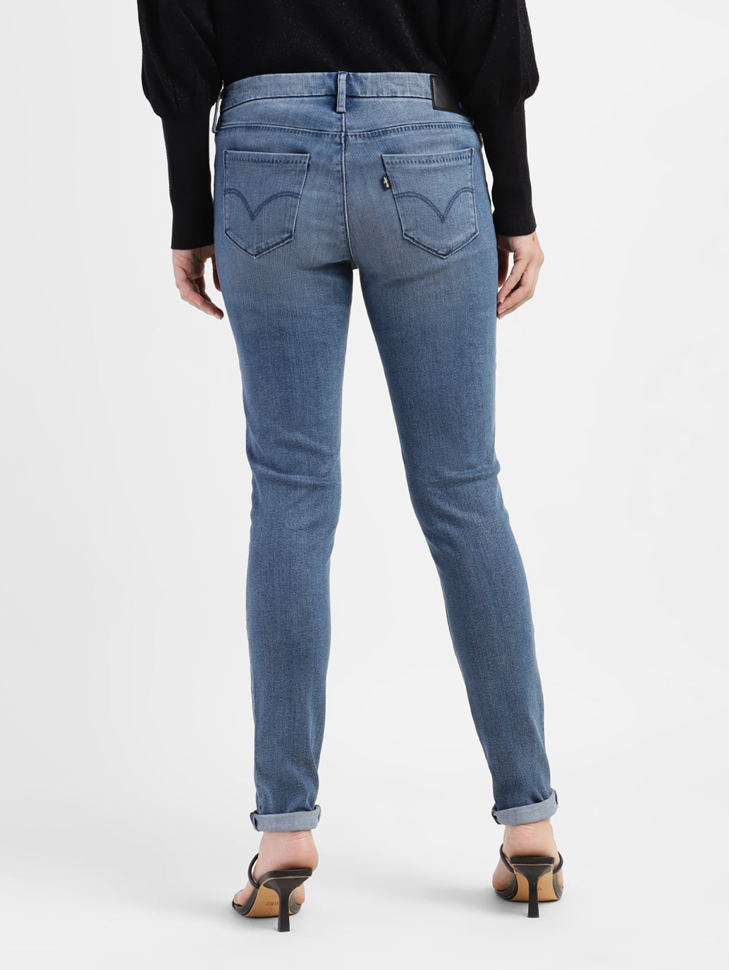 Women's Mid Rise 711 Skinny Fit Jeans