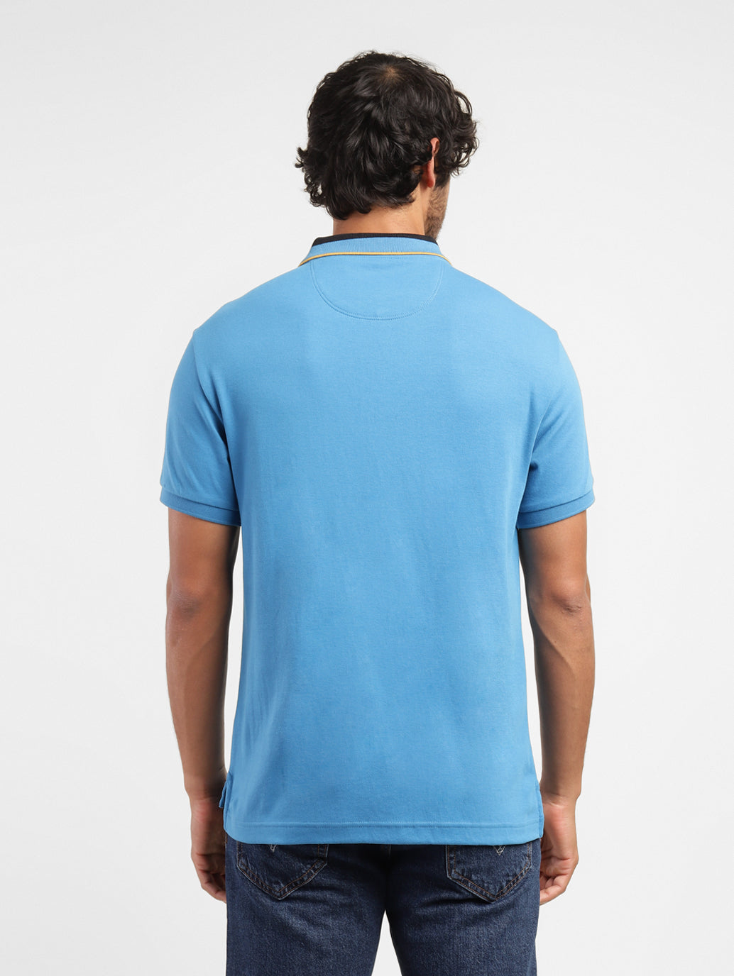 Men's Solid Polo T-shirt