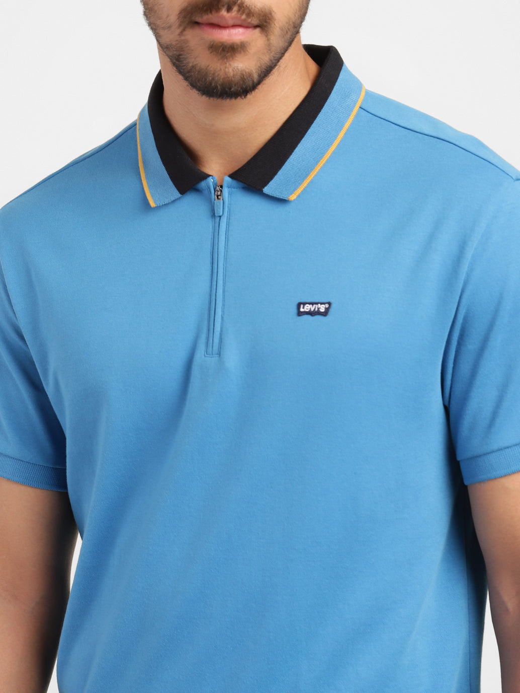 Men's Solid Polo T-shirt