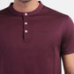 Men's Solid Henley T-Shirt