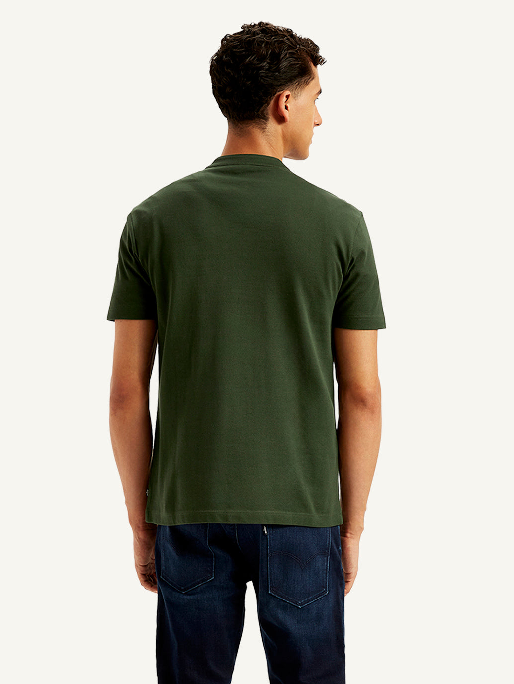 Men's Solid Slim Fit T-shirt