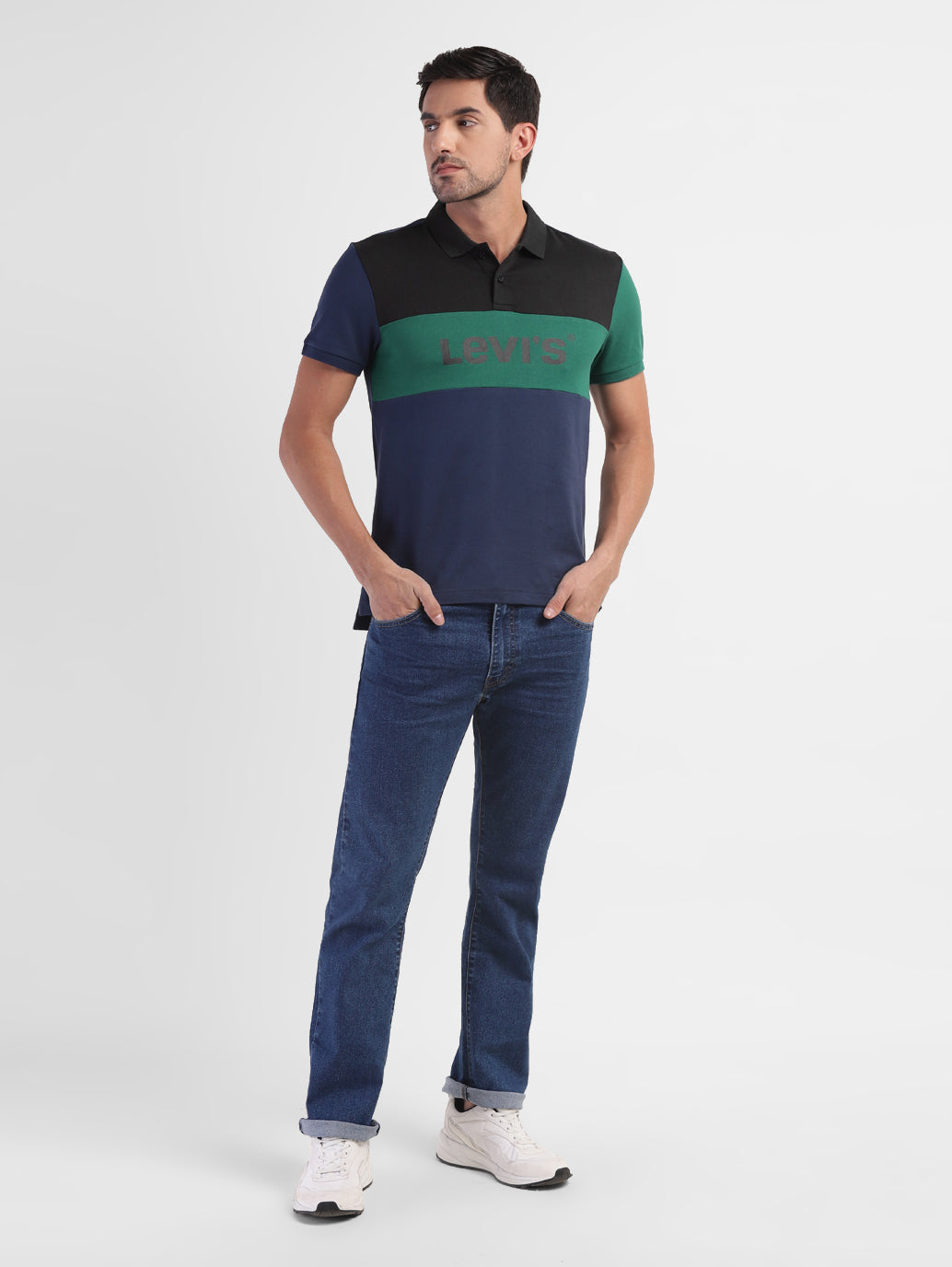 Men's Colorblock Regular Fit T-shirt