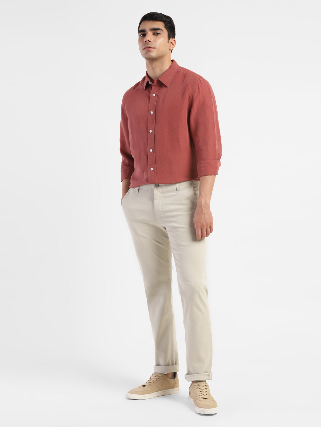 Men's Straight Fit Trousers