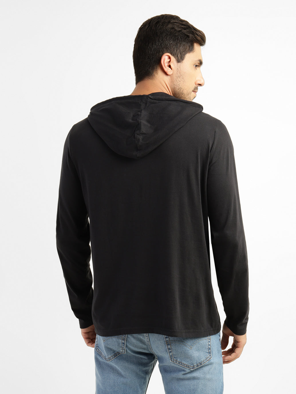 Men's Graphic Print Hooded Sweatshirt