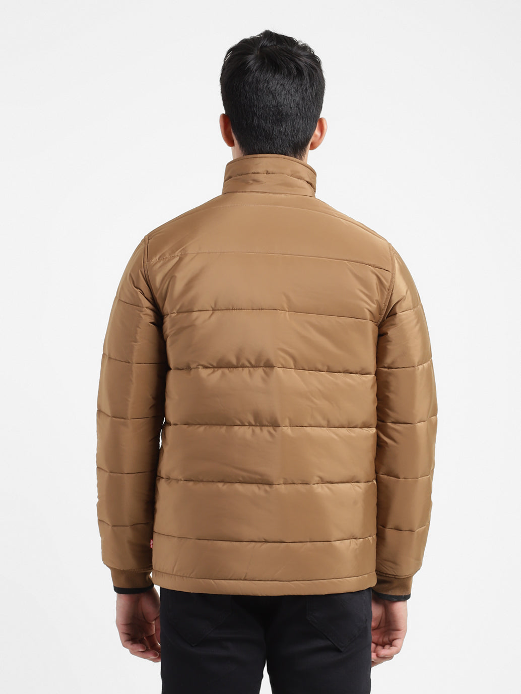 Men's Solid High Neck Jackets