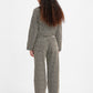 Women's Mid Rise Grey Straight Trousers - 1cd04ad6-9744-4b61-bb23-9946aee27e09 View