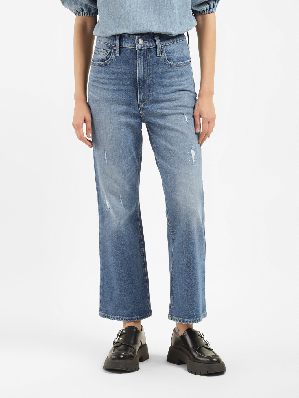 Levi's 187590086 Womens 725 High Rise Bootcut Jeans Tribeca Sun – J.C.  Western® Wear