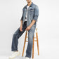 Men's 550 Blue Loose Fit Mid Rise Jeans - Shot View