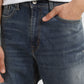 Men's 550 Blue Loose Fit Mid Rise Jeans - Details View