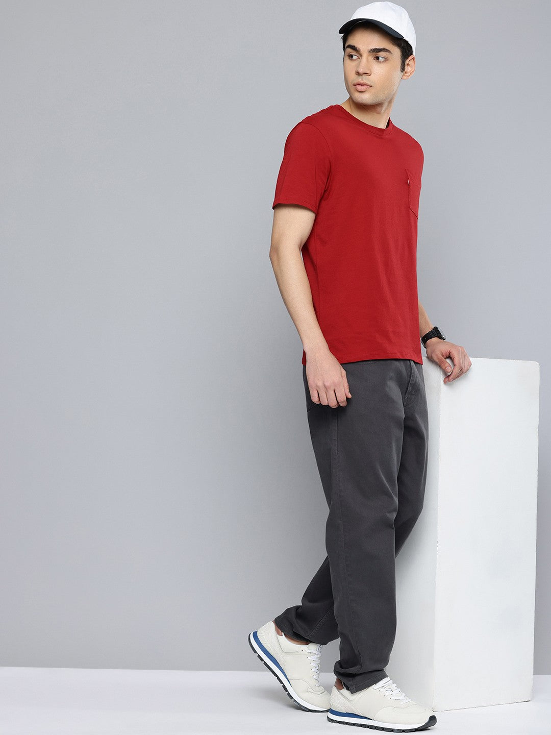 Men's 550'92 Grey Loose Fit Mid Rise Jeans - 4 View