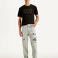 Men's 550'92 Blue Loose Fit Mid Rise Jeans - Front View