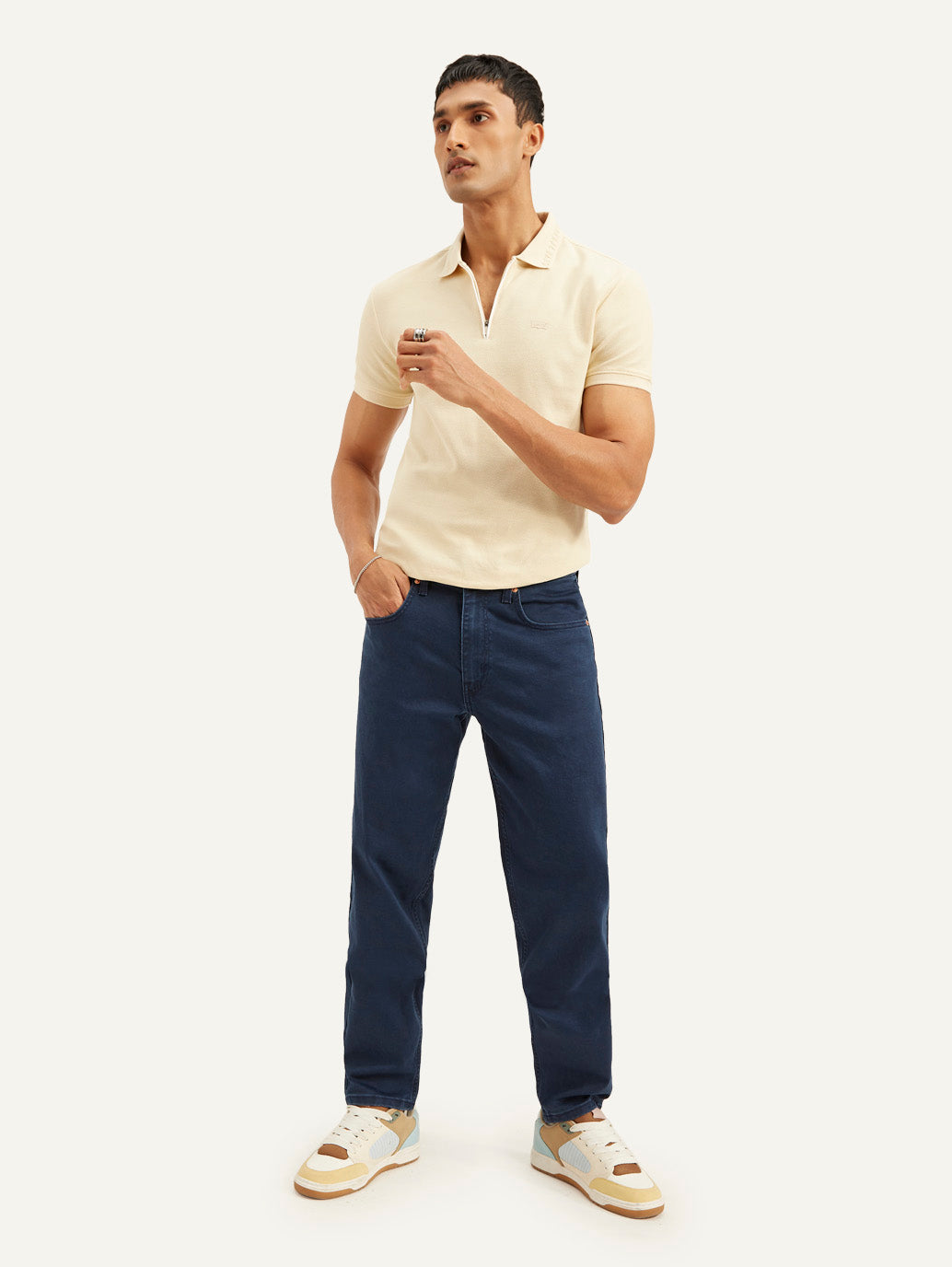 Men's 550'92 Blue Loose Fit Mid Rise Jeans