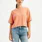 Women's Textured Relaxed Fit T-Shirt - d981797f-4ce8-47d8-90f7-b3cb60461338 View