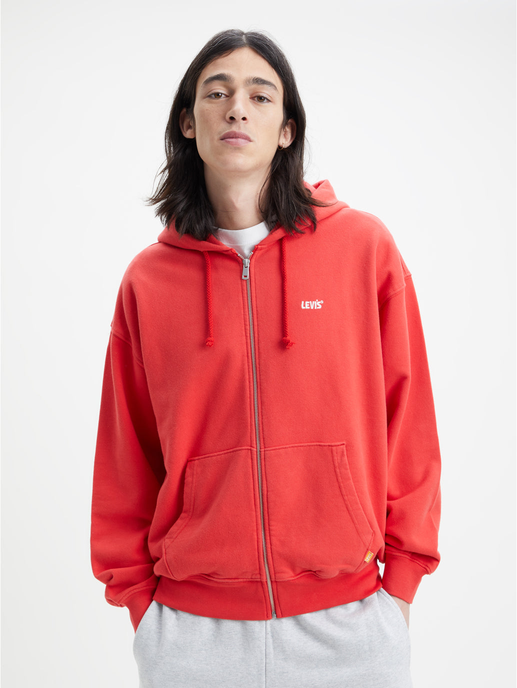 Men's Gold Tab Signature Full Zip Hoodie - Main Image