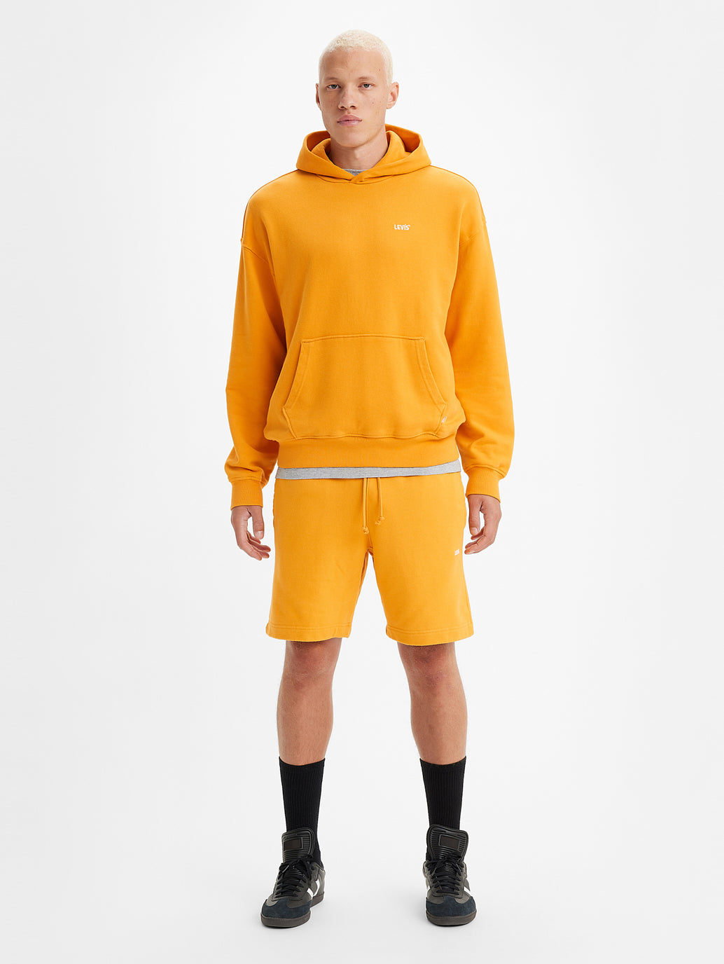Men's Mustard Regular Fit Shorts - a244d562-d23d-48cb-838c-8226ee756025 View