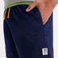 Men's Blue Classic Fit Shorts