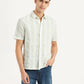 Men's Striped Relaxed Fit Shirt - Styleshot View