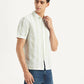 Men's Striped Relaxed Fit Shirt - Side View