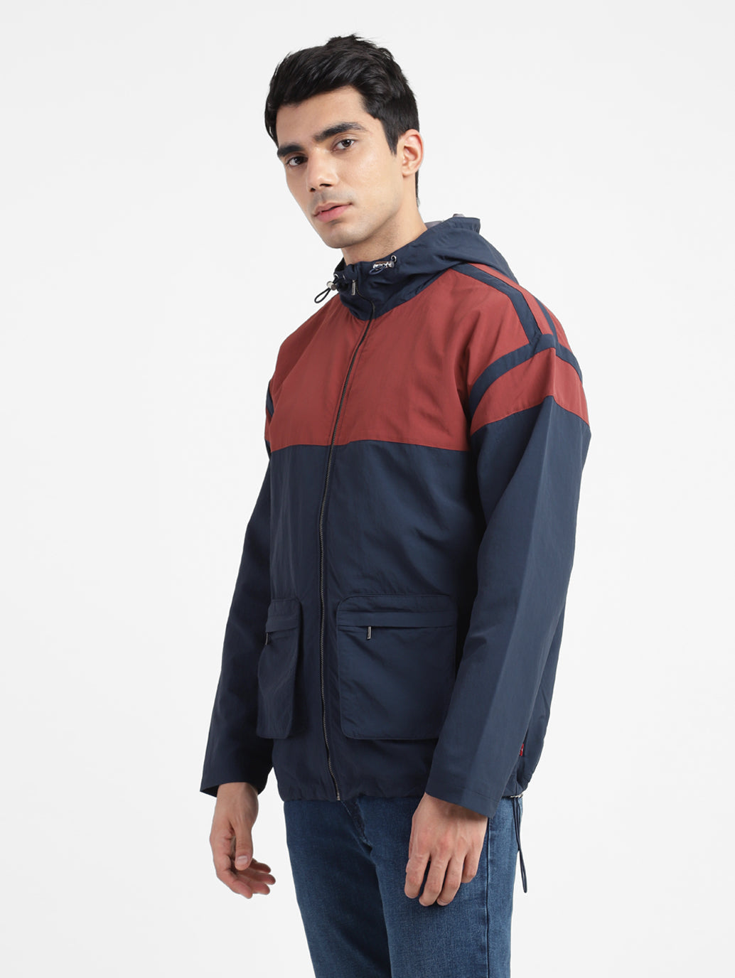 Men's Colorblock Hooded Sport Jackets – Levis India Store